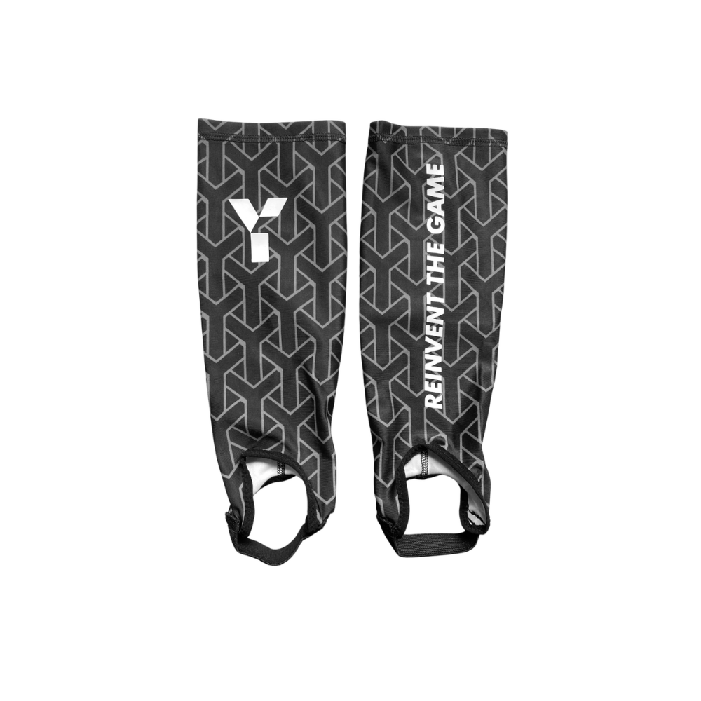 Y1 Shin Liner (Stirrup) - Black Hockey Cosmic 26/27