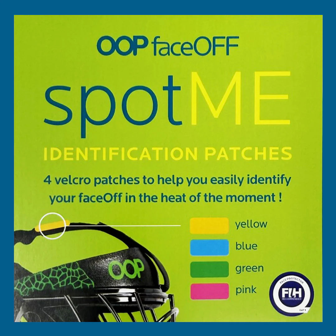 OBO OOP Spot Me Face Mask Velcro Tabs