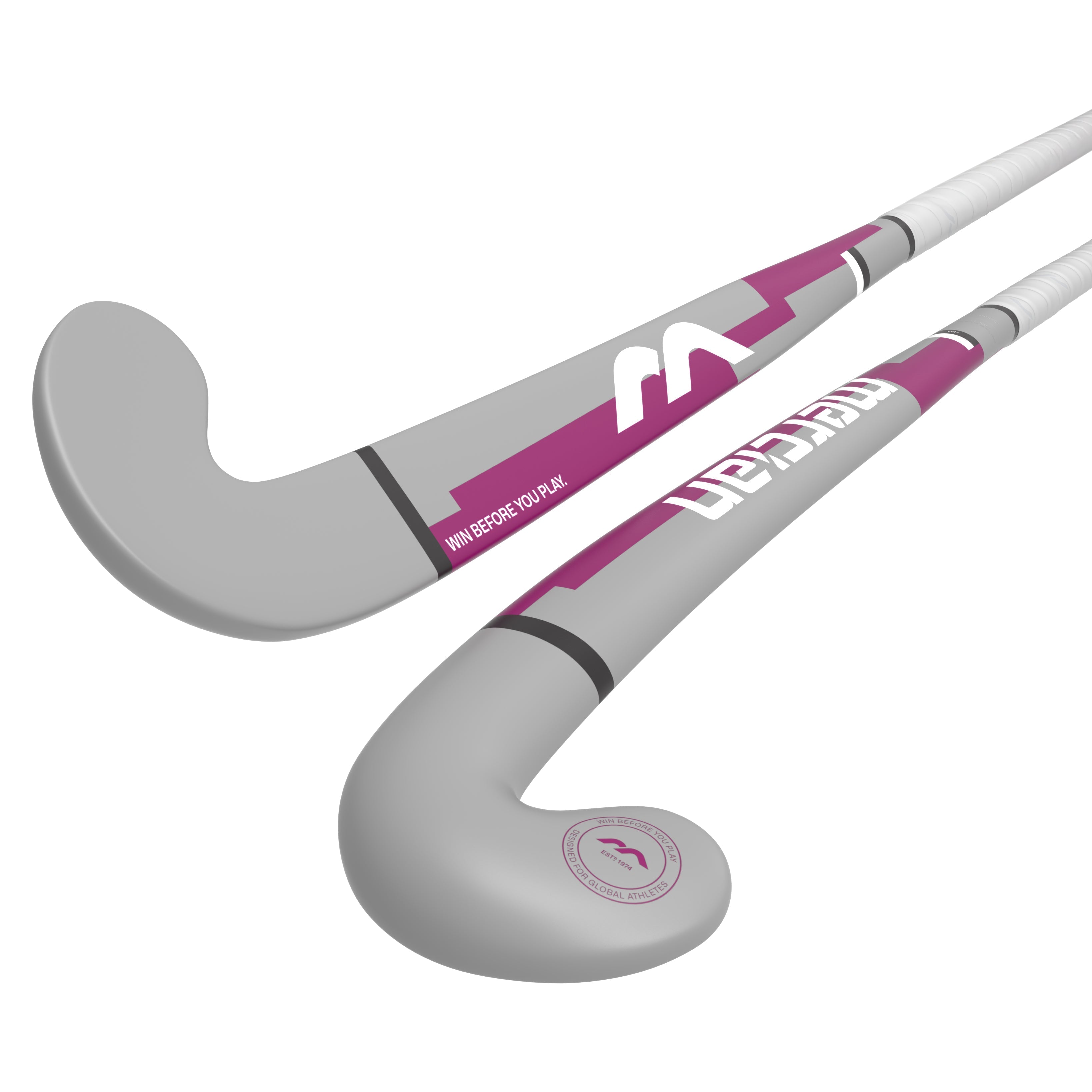 Mercian Genesis Wood Plus Junior Wooden Hockey Stick 25/26 - Blue / Purple