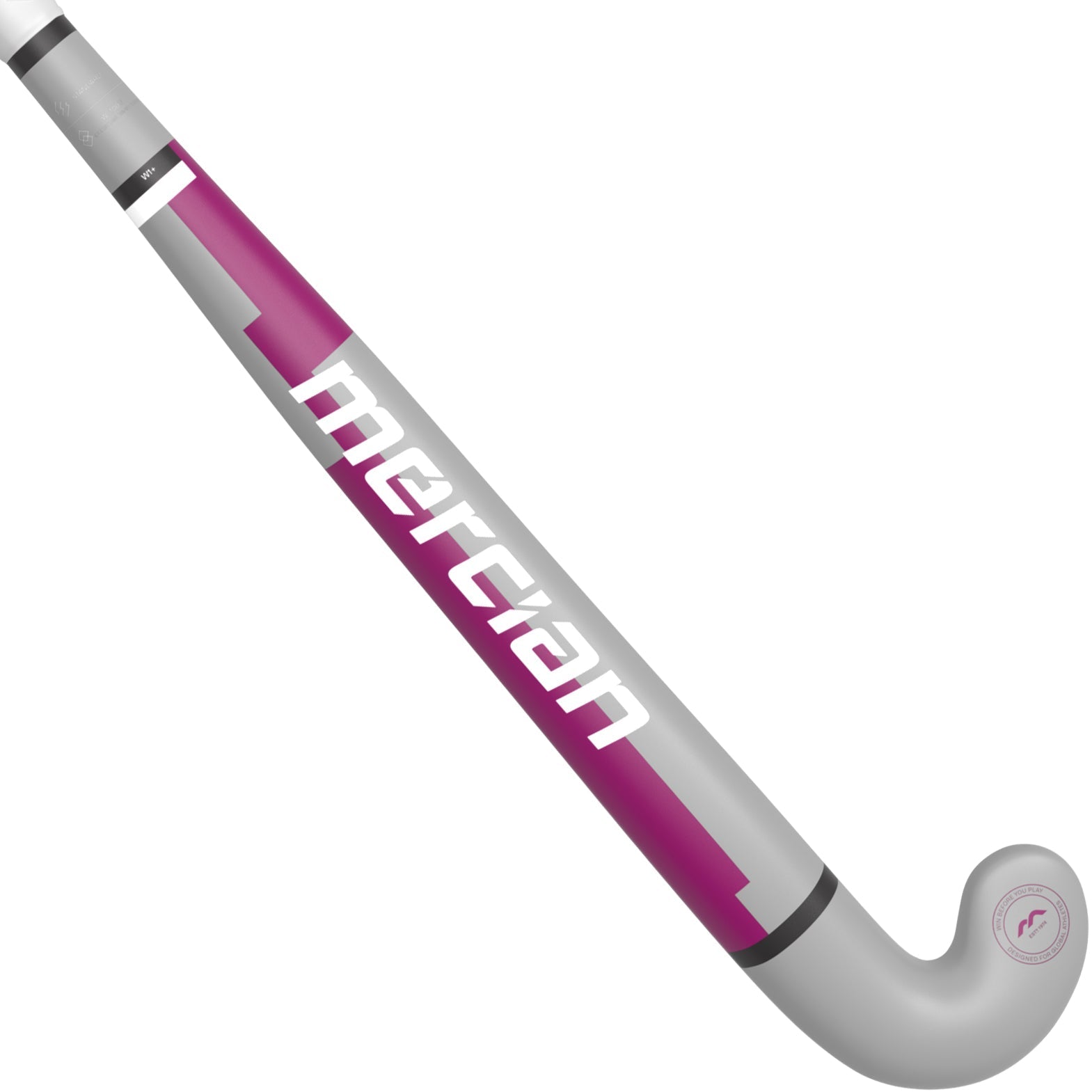 Mercian Genesis Wood Plus Junior Wooden Hockey Stick 25/26 - Blue / Purple back view