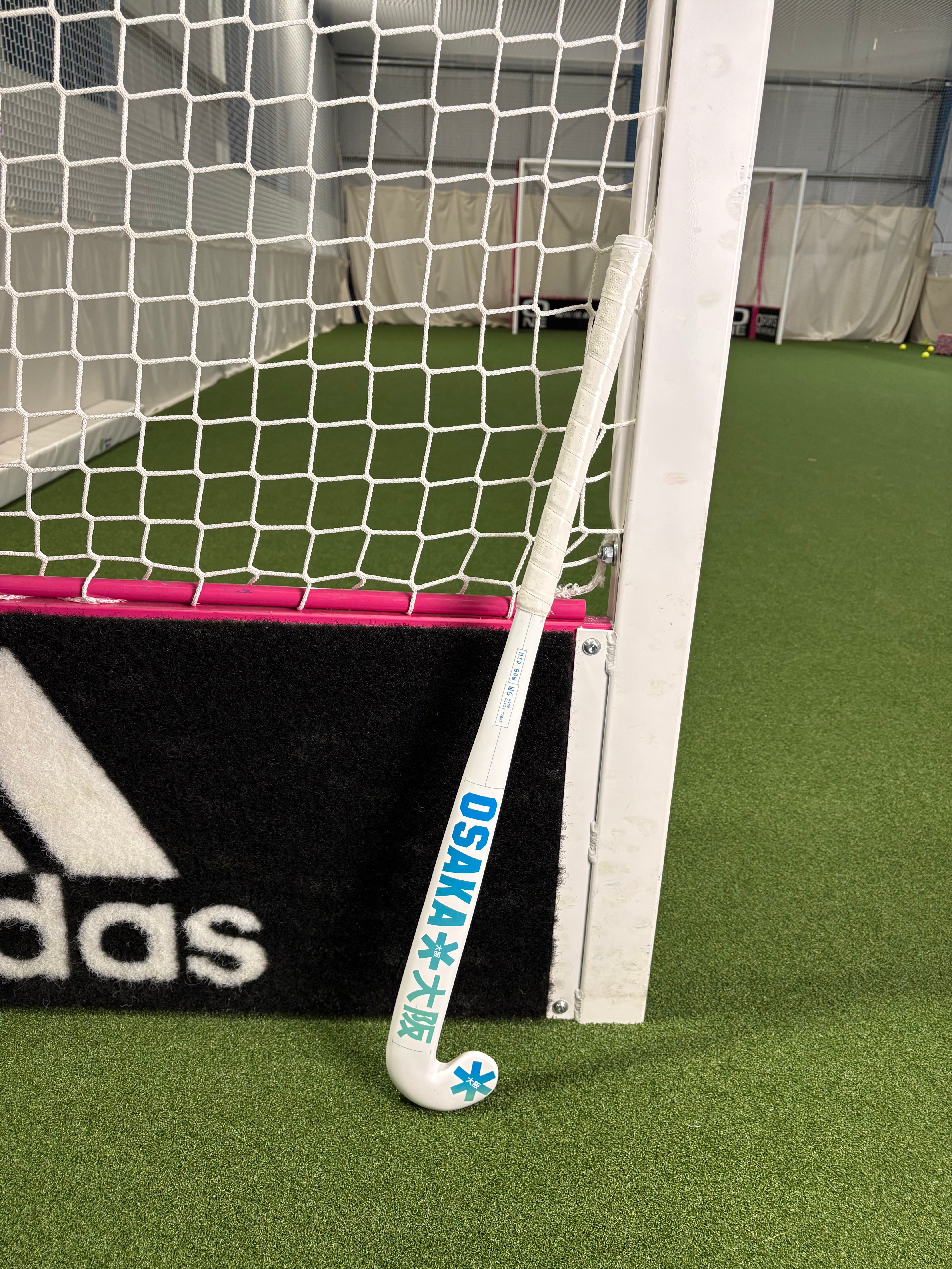 Osaka Mid Bow WG Blue Junior Hockey Stick Ex-Display | ONE Sports Warehouse