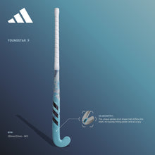 Adidas Youngstar .9 Junior Hockey Stick Aqua