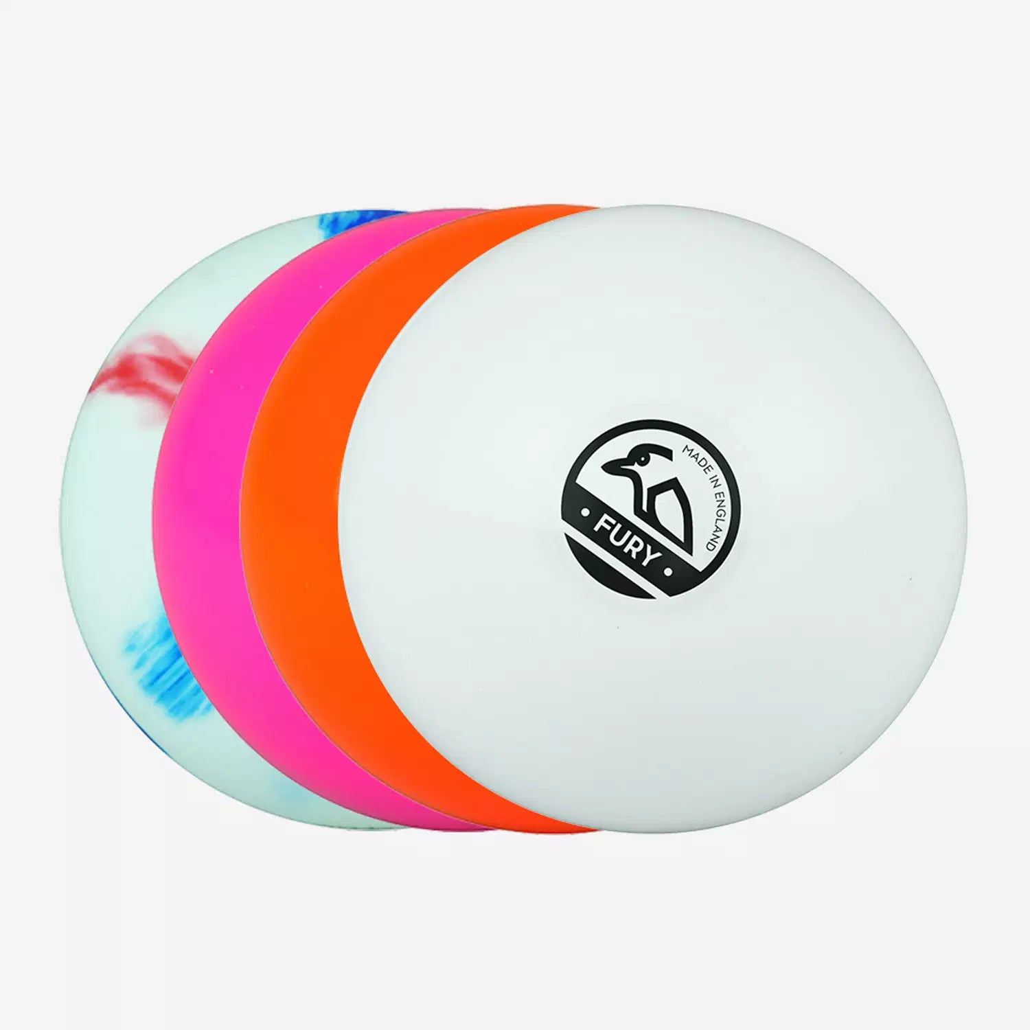 Kookaburra Fury Mini White Hockey Ball-ONE Sports Warehouse