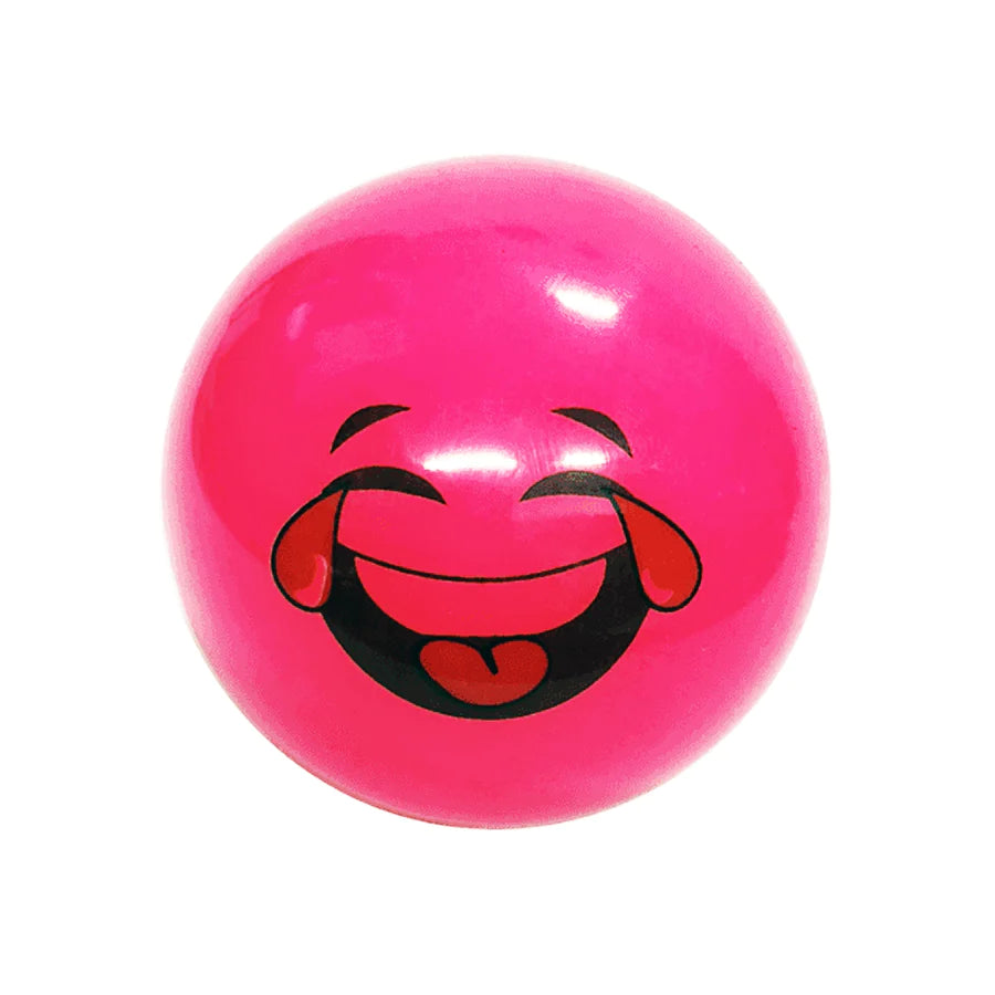 Mercian Soft Emoji Ball Pink Laughing-ONE Sports Warehouse