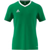Adidas Short Sleeved Goalkeeping Smock Green - one sports warehouse