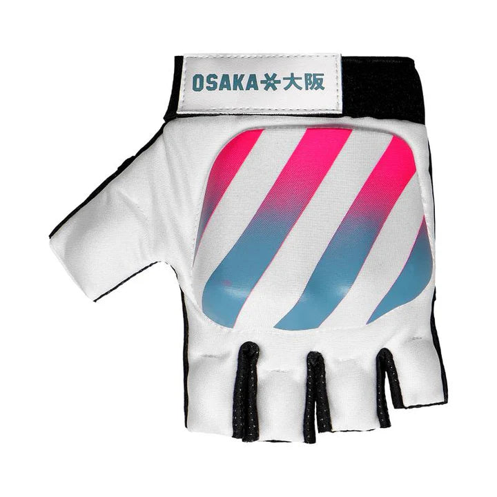 Osaka Tekko Hockey Left Hand Glove Retro Blue-Raspberry | ONE Sports Warehouse