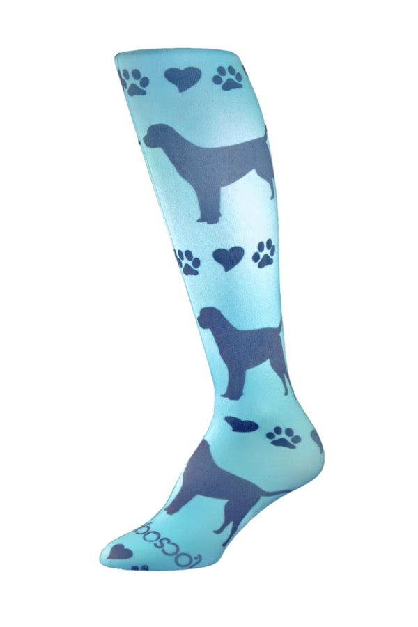 Hocsocx Blue Doggie Inner Socks-ONE Sports Warehouse