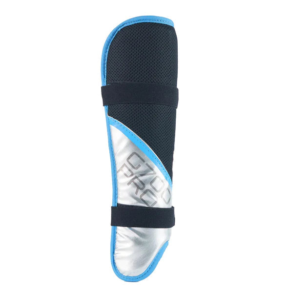 Grays G700 Pro Shin Pads Black/Blue 25/26 | ONE Sports Warehouse