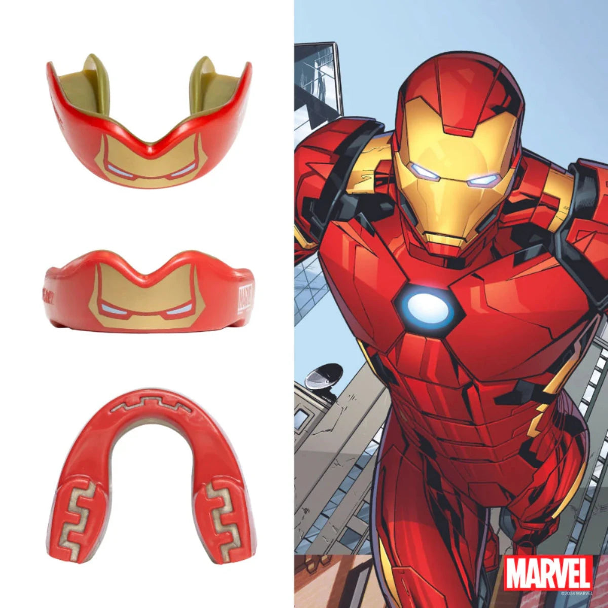 Safejawz Marvel Iron-Man Gum Shield Youth | ONE Sports Warehouse