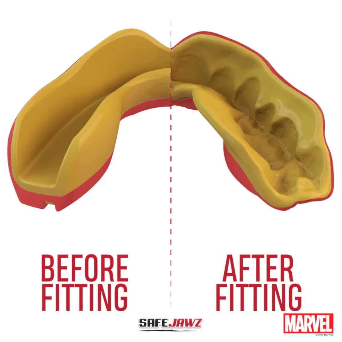Safejawz Marvel Iron-Man Gum Shield Youth | ONE Sports Warehouse