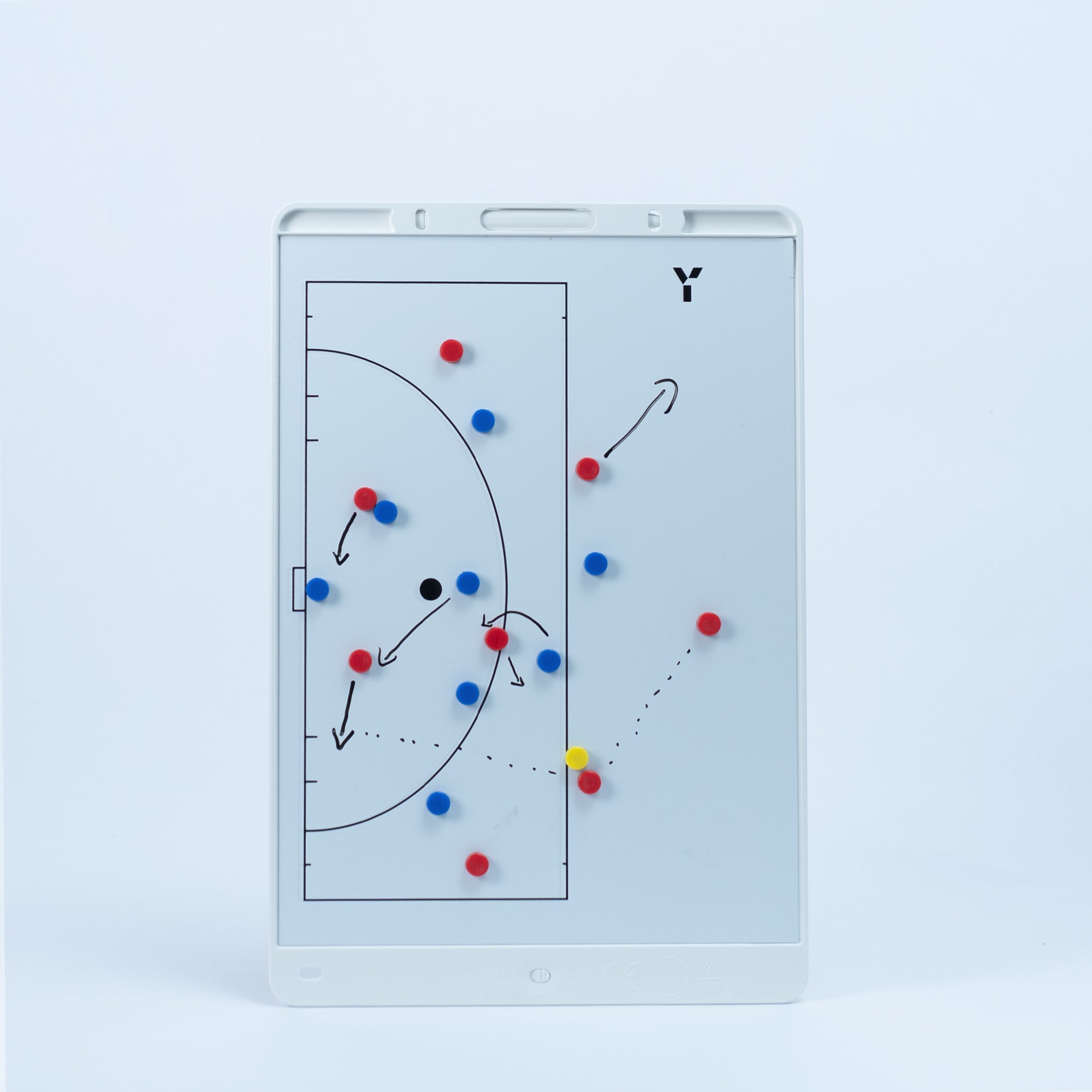 LCD Coaching Board 15" with Whiteboard — Detail View | ONE Sports Warehouse
