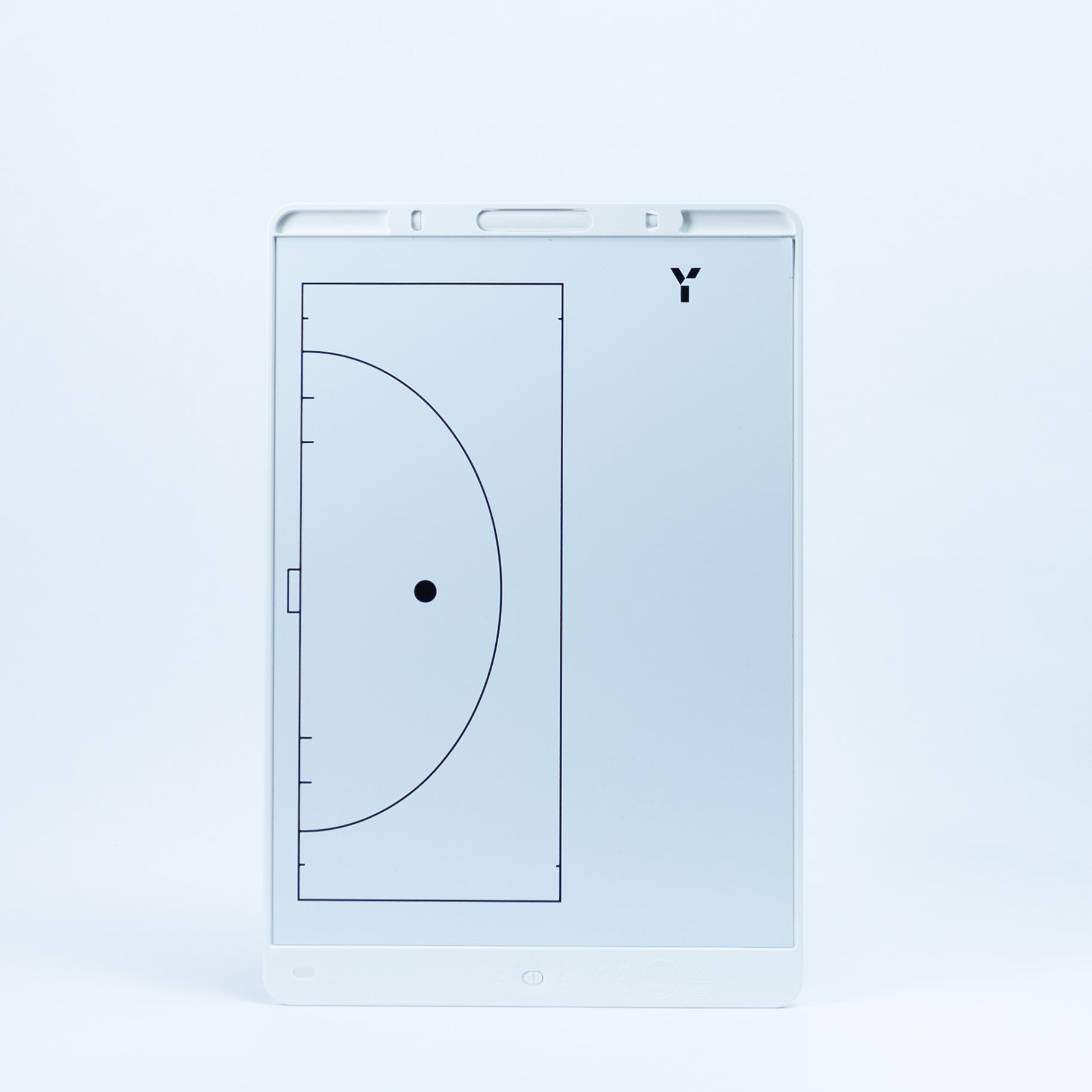 LCD Coaching Board 15" with Whiteboard — Back View | ONE Sports Warehouse