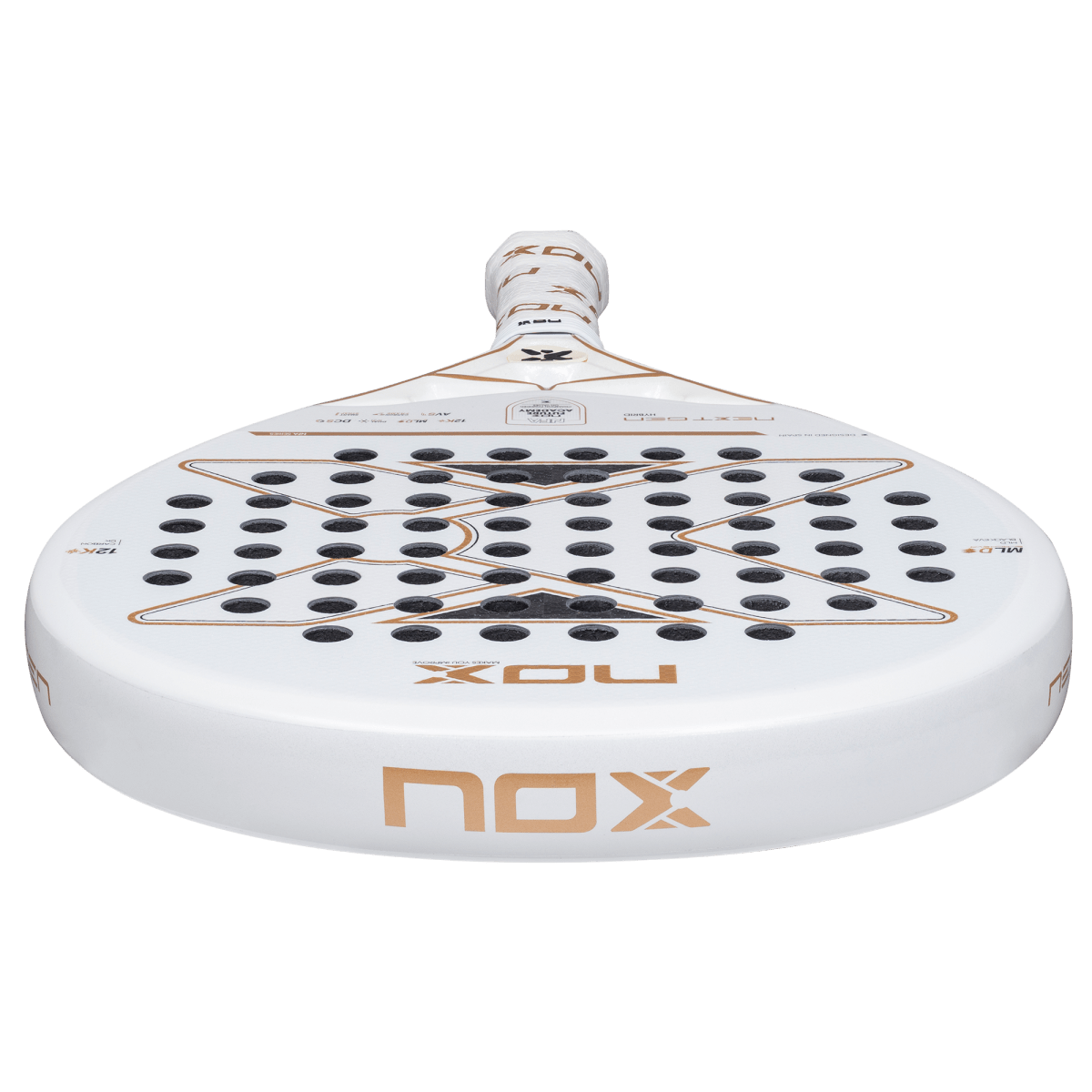 NOX NextGen Pro Hybrid 12K NFA Series White Gold - View 4 | ONE Sports Warehouse