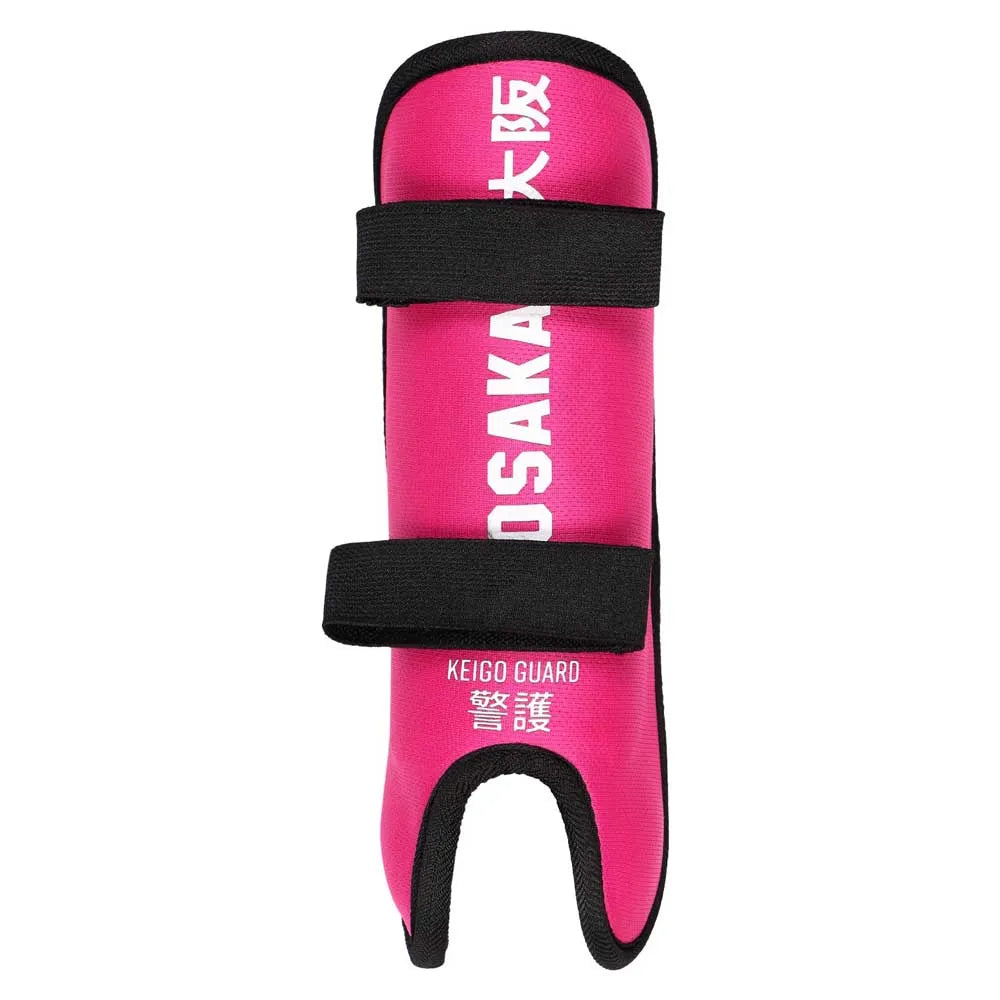 Osaka Keigo Junior Shin Pads Raspberry 25/26 | ONE Sports Warehouse