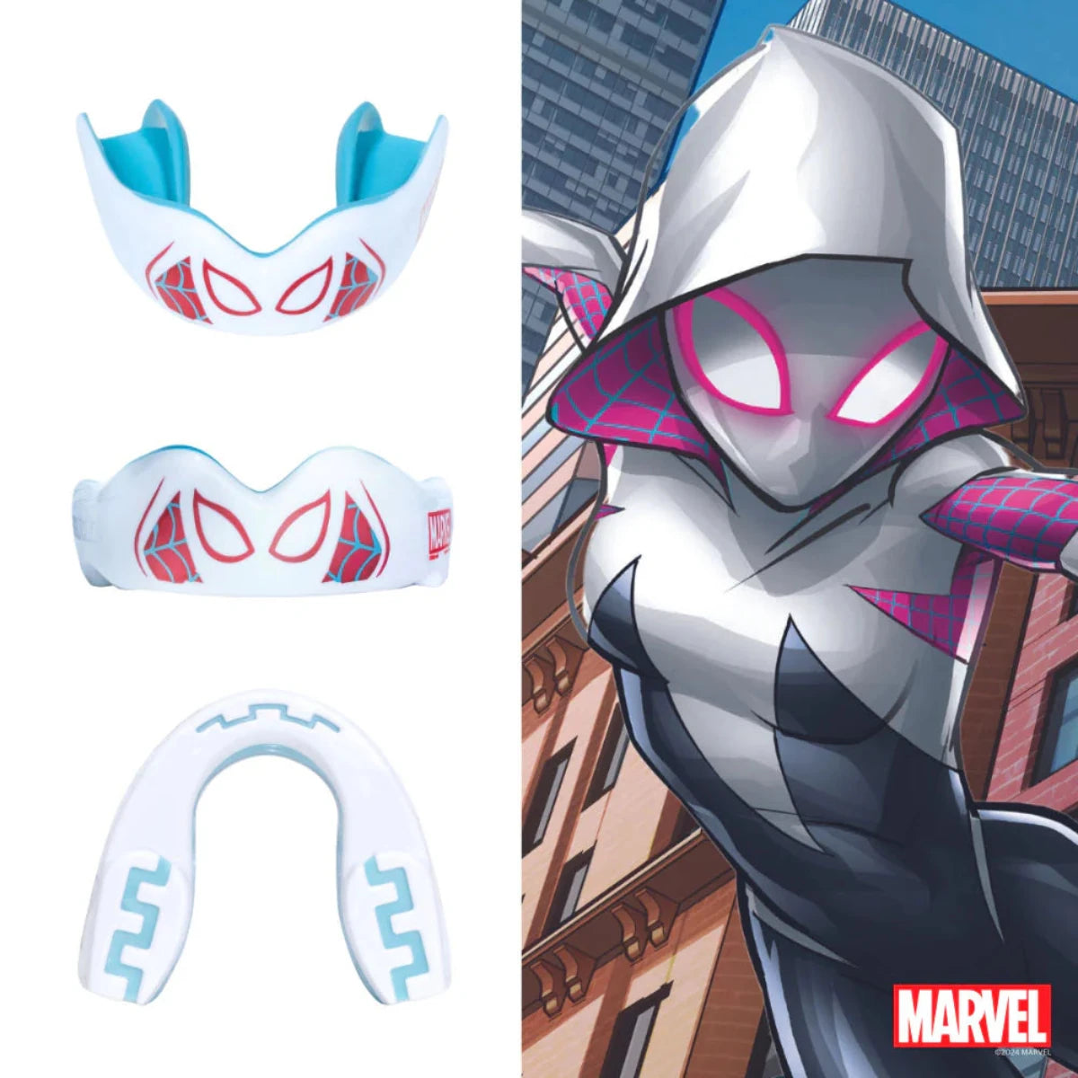 Safejawz Marvel Spider-Gwen Gum Shield Youth | ONE Sports Warehouse