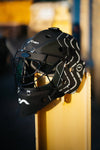 Mercian Genesis 2 Junior Helmet Black/Silver - one sports warehouse