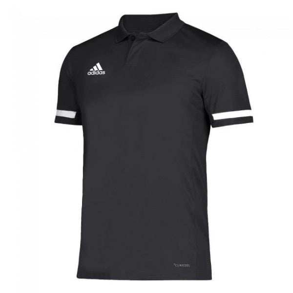 adidas Polo Shirt Mens Football Sports Top Teamwear Fitness Black XS T19