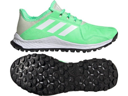 Adidas Youngstar Hockey Shoes Green - one sports warehouse