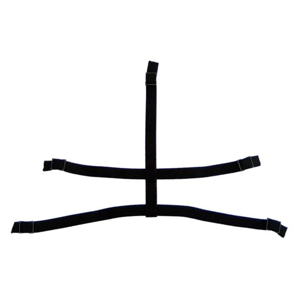 OBO CK/FG Helmet Elasticated Straps Black | ONE Sports Warehouse