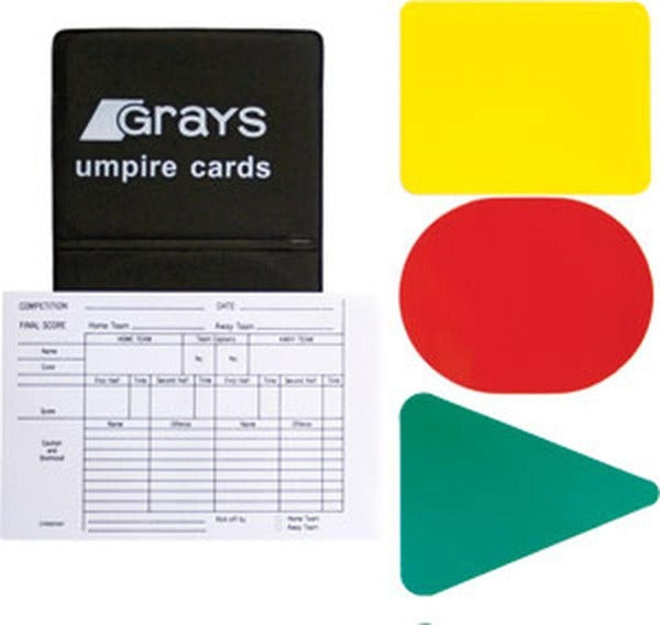 Grays Hockey Umpire Cards