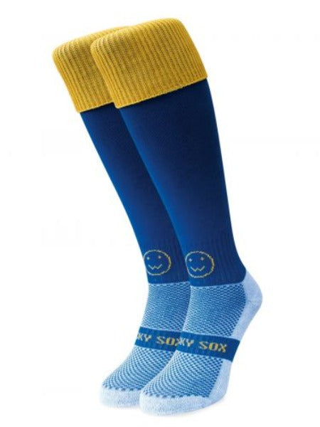 Wacky Sox Royal Blue/Amber | ONE Sports Warehouse