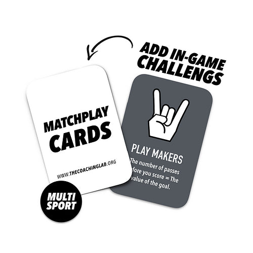 The Coaching Lab MatchPlay Cards - one sports warehouse
