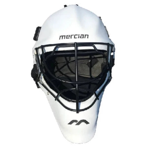 Mercian Genesis Senior Helmet Matte Finish White | ONE Sports Warehouse
