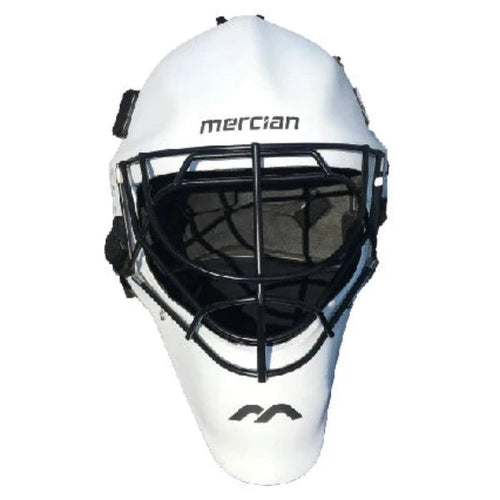 Mercian Genesis Senior Helmet Matte Finish White - one sports warehouse