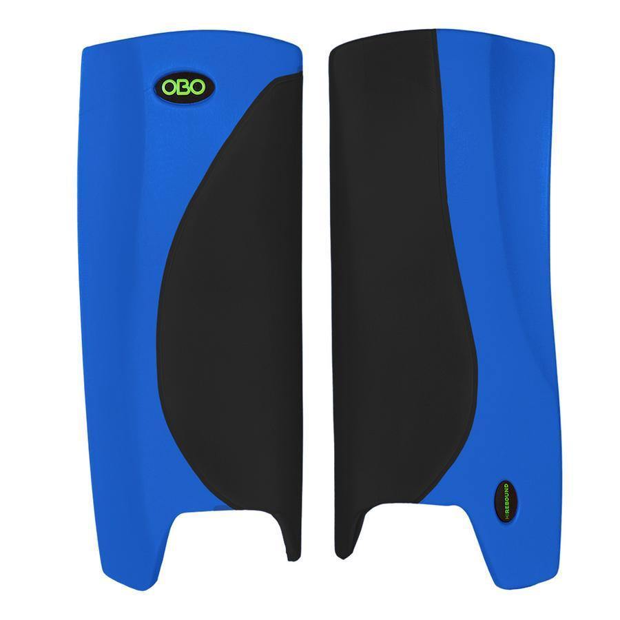 OBO Robo Hi Rebound Legguards Black/Blue | ONE Sports Warehouse