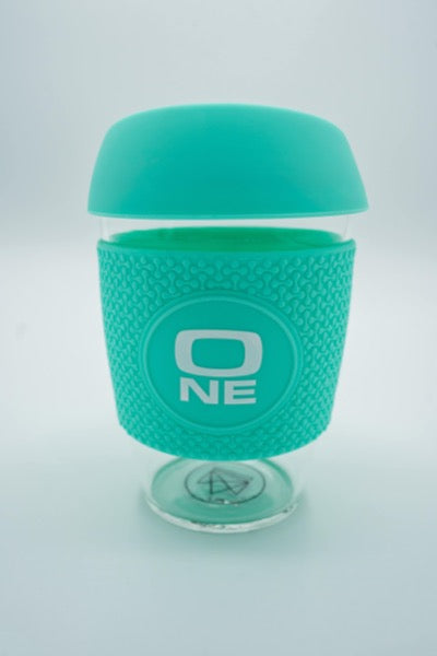 Neon Kactus X ONE Limited Edition Glass Coffee Cup 12oz - One Sports Warehouse