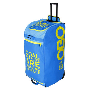 OBO Stand Up Wheelie Bag - Blue