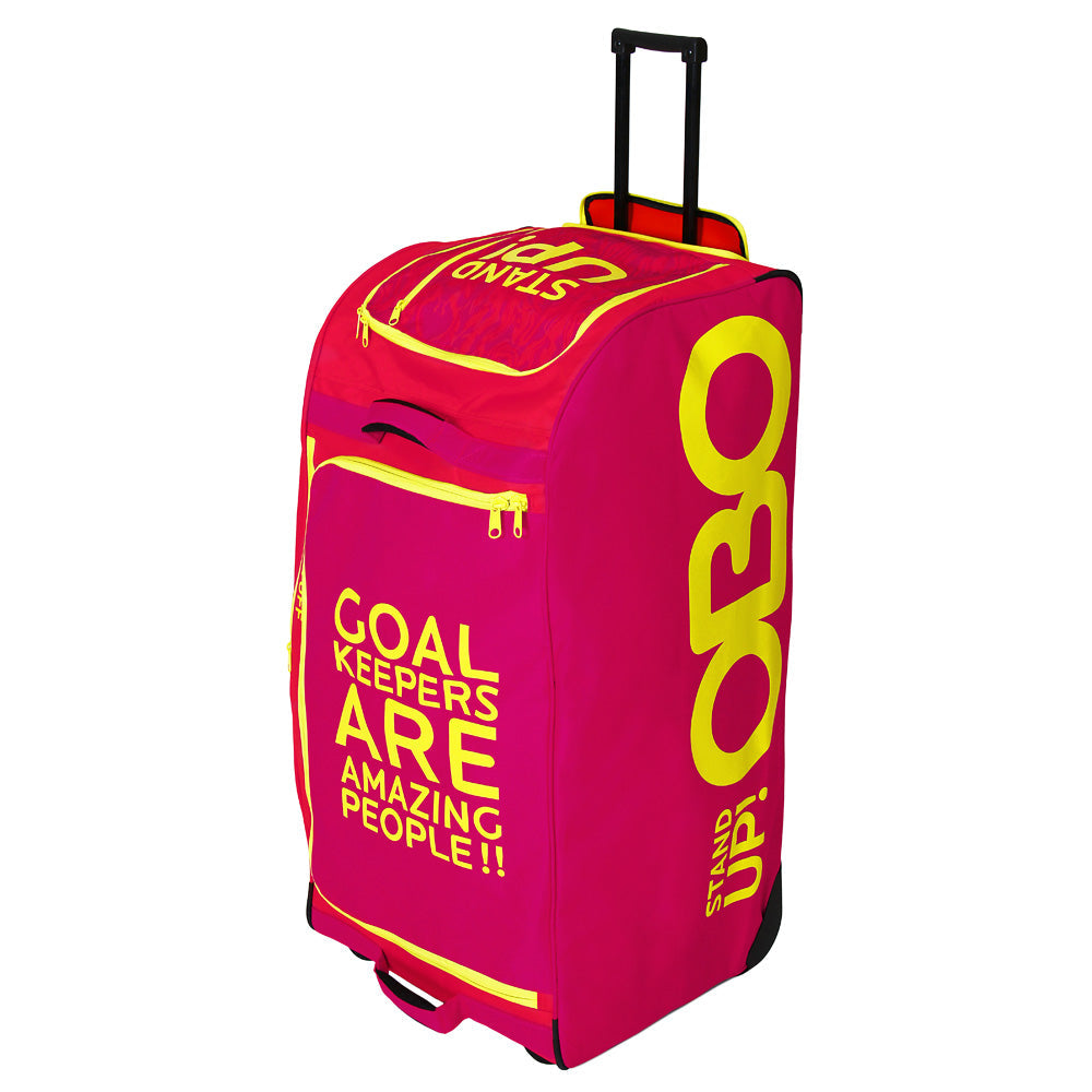 OBO Stand Up Wheelie Bag - Red