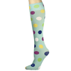 Hocsocx Turquoise Dots Inner Socks-ONE Sports Warehouse