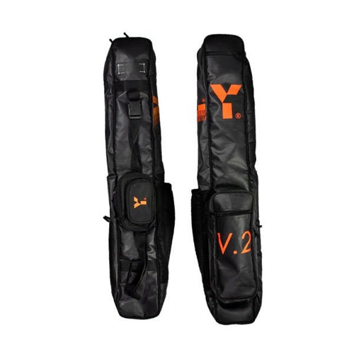 Y1 V2 Hockey Stickbag Black/Orange - one sports warehouse