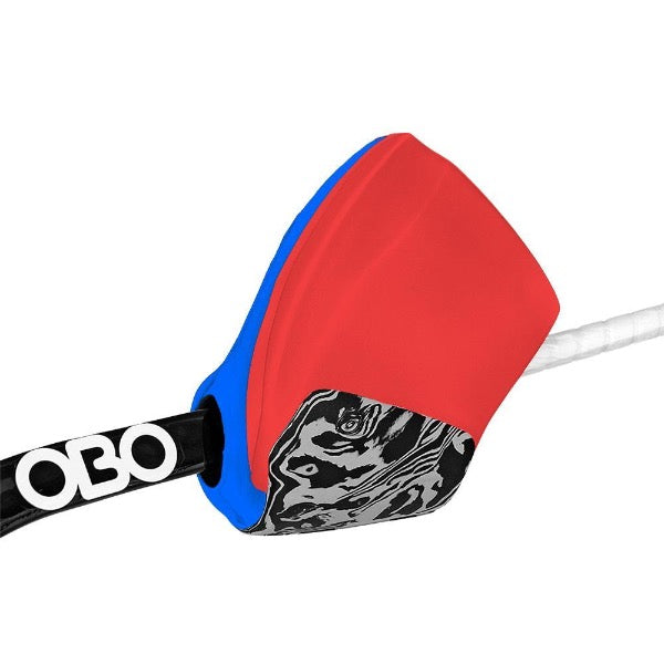 OBO Robo Hi Rebound Right Hand Protectors Red/Blue