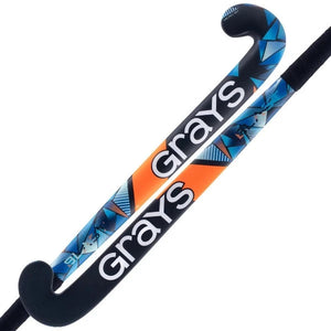 Grays Blast Ultrabow Junior Hockey Stick Navy - one sports warehouse