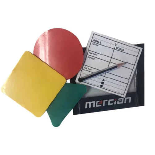 Mercian Umpire Warning Cards and Score Pad - one sports warehouse