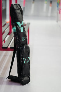 Y1 V2 Hockey Stickbag Black/Teal