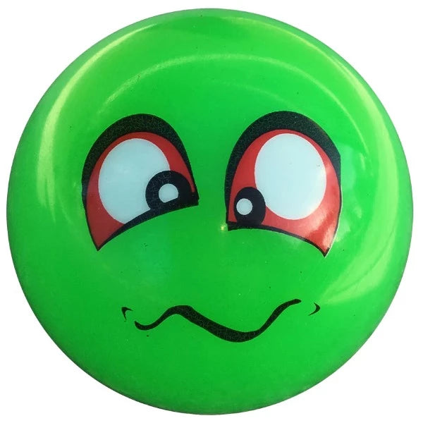 Mercian Soft Emoji Ball Green Puzzled