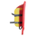 Mercian Genesis 0.1 Legguards Red/Yellow | ONE Sports Warehouse