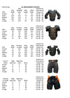 Mercian Evolution Pro Body Armour Black/Red - one sports warehoues