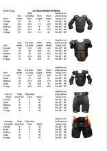 Mercian Evolution 0.1 Chest/Shoulder Protector Black/Orange
